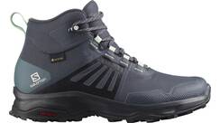 Vorschau: SALOMON Damen Multifunktionsstiefel SHOES X-RENDER MID GTX W Ebony/Black/Sto