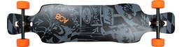 Vorschau: AOB Skateboard Longboard Black Shot