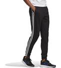 Vorschau: adidas Herren Essentials Fleece Tapered Elastic Cuff 3-Streifen Hose