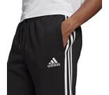 Vorschau: adidas Herren Essentials Fleece Tapered Elastic Cuff 3-Streifen Hose