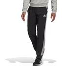 Vorschau: adidas Herren AEROREADY Essentials Tapered Cuff Woven 3-Streifen Hose