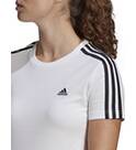 Vorschau: ADIDAS Damen Shirt LOUNGEWEAR Essentials Slim 3-Streifen