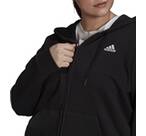 Vorschau: adidas Damen Essentials Logo Kapuzenjacke – Große Größen