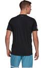 Vorschau: ADIDAS Herren Tennis Shirt "Club 3 Stripes" Kurzarm