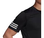 Vorschau: ADIDAS Herren Tennis Shirt "Club 3 Stripes" Kurzarm