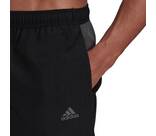 Vorschau: adidas Herren Short-Length Colorblock 3-Streifen Badeshorts