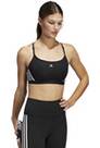 Vorschau: ADIDAS Damen BH adidas Aeroreact Training Light-Support 3-Streifen Cup A-C