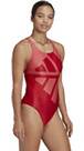 Vorschau: adidas Damen Logo Graphic Badeanzug