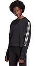 Vorschau: adidas Damen AEROREADY Designed to Move Cotton-Touch Sweatshirt