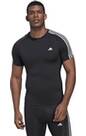 Vorschau: ADIDAS Herren Shirt Techfit 3-Streifen Training