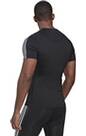 Vorschau: ADIDAS Herren Shirt Techfit 3-Streifen Training