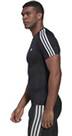 Vorschau: ADIDAS Herren Shirt Techfit 3-Streifen Training