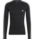 Vorschau: ADIDAS Herren Shirt Techfit 3-Streifen Training