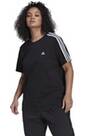 Vorschau: ADIDAS Damen Shirt Essentials Slim 3-Streifen Große Größen