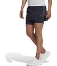 Vorschau: adidas Damen Run Icons 3-Streifen Running Skort