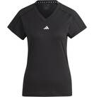 Vorschau: ADIDAS Damen Shirt AEROREADY Train Essentials Minimal Branding V-Neck