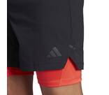 Vorschau: ADIDAS Herren Shorts Power Workout Two-in-One (Länge 5 Zoll)