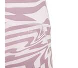 Vorschau: ADIDAS Kinder Tight AEROREADY Allover Print Optime High-Rise 7/8 Pocket Kids