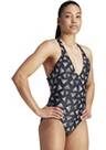 Vorschau: ADIDAS Damen Badeanzug Allover Print Sportswear