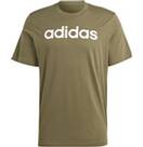 Vorschau: ADIDAS Herren Shirt Essentials Single Jersey Linear Embroidered Logo