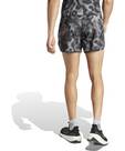 Vorschau: ADIDAS Herren Shorts Own the Run 3-Streifen Allover Print (Länge 5 Zoll)