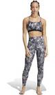 Vorschau: ADIDAS Damen Tight Optime Essentials Allover Print Flower Tie-Dye