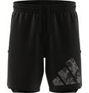 Vorschau: ADIDAS Herren Shorts Workout Logo Knit (Länge 7 Zoll)