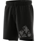 Vorschau: ADIDAS Herren Shorts Workout Logo Knit (Länge 7 Zoll)