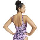 Vorschau: ADIDAS Damen Badeanzug Essentials Animal Print U-Back