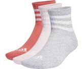Vorschau: ADIDAS Herren Socken 3-Streifen Cushioned Sportswear Mid-Cut, 3 Paar