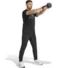 Vorschau: ADIDAS Herren Shirt Train Essentials Camo Graphic Logo
