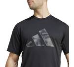 Vorschau: ADIDAS Herren Shirt Train Essentials Camo Graphic Logo