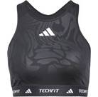 Vorschau: ADIDAS Damen BH TECHFIT Medium-Support High-Neck Print
