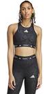Vorschau: ADIDAS Damen BH TECHFIT Medium-Support High-Neck Print
