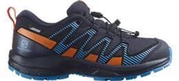 Vorschau: SALOMON Kinder Multifunktionsschuhe SHOES XA PRO V8 CSWP J Navy/Vibrant Oran