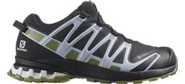 Vorschau: SALOMON Damen Trailrunningschuhe SHOES XA PRO 3D v8 GTX W Black/Green Mos