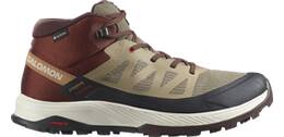 Vorschau: SALOMON Herren Multifunktionsstiefel SHOES OUTRISE MID GTX Safari/Burnt Henna