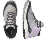 Vorschau: SALOMON Damen Multifunktionsstiefel SHOES OUTRISE MID GTX W Gull/Orchid Bloo