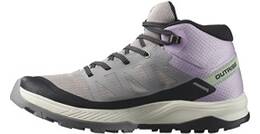 Vorschau: SALOMON Damen Multifunktionsstiefel SHOES OUTRISE MID GTX W Gull/Orchid Bloo