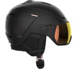 Vorschau: SALOMON Herren Helm HELMET ICON LT VISOR PHOTO Bk PG/Un