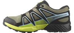 Vorschau: SALOMON Kinder Multifunktionsschuhe SHOES SPEEDCROSS CSWP J Dlicgr/Black/Yel