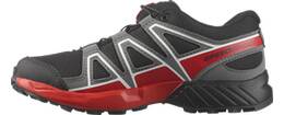 Vorschau: SALOMON Kinder Multifunktionsschuhe SHOES SPEEDCROSS J Black/QuSh/Hgrsre