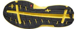 Vorschau: SALOMON Herren Laufschuhe SHOES AERO GLIDE Ghost Gray/Lemon/Black