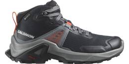 Vorschau: SALOMON Kinder Multifunktionsstiefel SHOES X RAISE MID GTX J Black/QuSh/Drfir