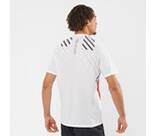 Vorschau: SALOMON Herren SENSE AERO SS TEE M WHITE/Fiery Red/BLAC