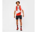 Vorschau: SALOMON Herren SENSE AERO SS TEE M WHITE/Fiery Red/BLAC