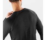 Vorschau: SALOMON Herren SENSE LS TEE M DEEP BLACK