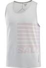 Vorschau: SALOMON Herren T-Shirt SENSE AERO SINGLET GFX M Gray Violet/LIG