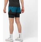 Vorschau: SALOMON Herren Shorts CROSS 2IN1 SHORTS M DEEP DIVE/DEEP BLACK