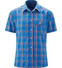 blue red check